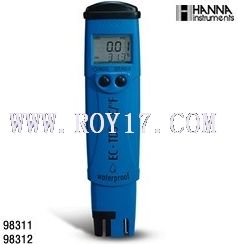 哈纳防水型笔试EC/TDS/°C测定仪HI98311