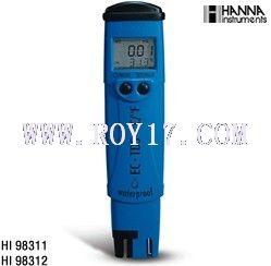 哈纳防水型笔试EC/TDS/°C测定仪HI98312