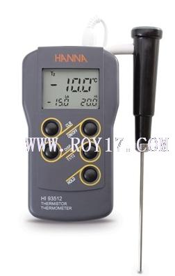 意大利哈纳仪器双通道便携式温度测定仪HI93512